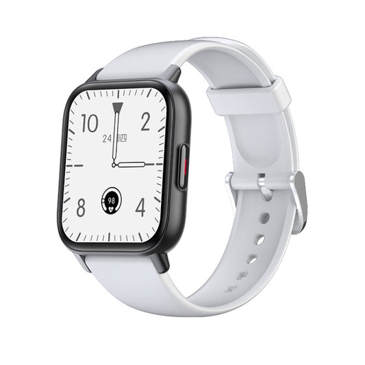 QS16Pro Montre intelligente étanche de surveillance de la santé de 1,69 pouces, prend en charge la détection de la température corporelle, White, Pink, Blue, Black, Silver Gray, Green, Black Steel, Thick Black Steel