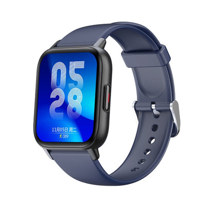 QS16Pro Montre intelligente étanche de surveillance de la santé de 1,69 pouces, prend en charge la détection de la température corporelle, White, Pink, Blue, Black, Silver Gray, Green, Black Steel, Thick Black Steel