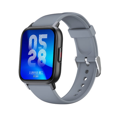 QS16Pro Montre intelligente étanche de surveillance de la santé de 1,69 pouces, prend en charge la détection de la température corporelle, White, Pink, Blue, Black, Silver Gray, Green, Black Steel, Thick Black Steel