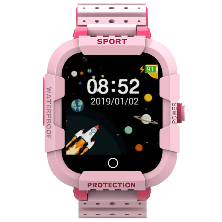DF75 1,4 pouces 4G GPS Positionnant la montre d'appel intelligente étanche pour enfants avec fonction SOS