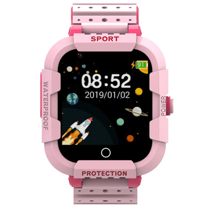 DF75 1,4 pouces 4G GPS Positionnant la montre d'appel intelligente étanche pour enfants avec fonction SOS