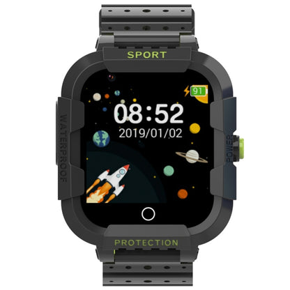 DF75 1,4 pouces 4G GPS Positionnant la montre d'appel intelligente étanche pour enfants avec fonction SOS