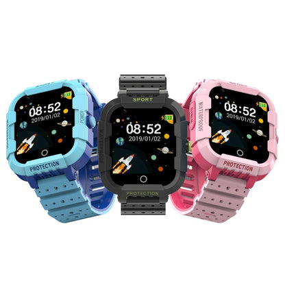 DF75 1,4 pouces 4G GPS Positionnant la montre d'appel intelligente étanche pour enfants avec fonction SOS