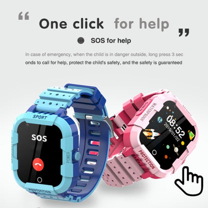 DF75 1,4 pouces 4G GPS Positionnant la montre d'appel intelligente étanche pour enfants avec fonction SOS