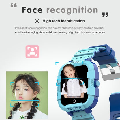 DF75 1,4 pouces 4G GPS Positionnant la montre d'appel intelligente étanche pour enfants avec fonction SOS