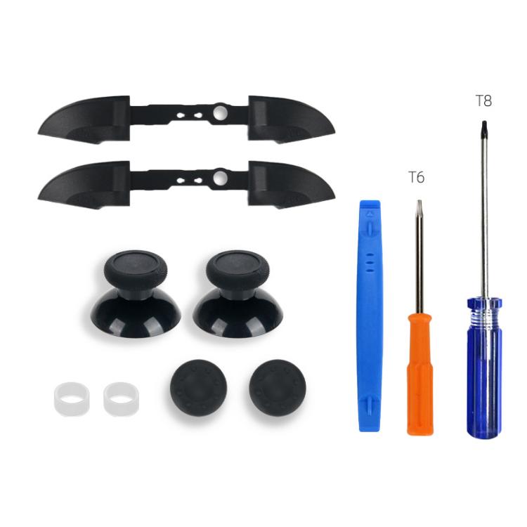 Kit de réparation pour manette Xbox Series X comprenant les gâchettes LB et RB, le joystick C et les outils d'ouverture, 10 In 1, 23 In 1, 11 In 1