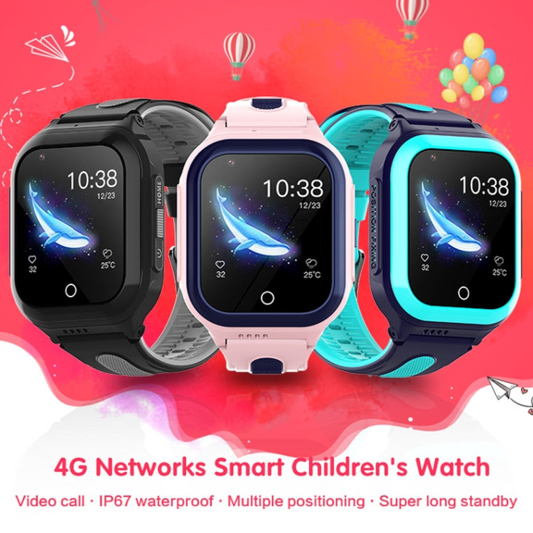 DF70 1,4 pouces 4G GPS + WIFI + LBS positionnant les enfants appelant la montre avec la fonction SOS, Pink, Blue, Black