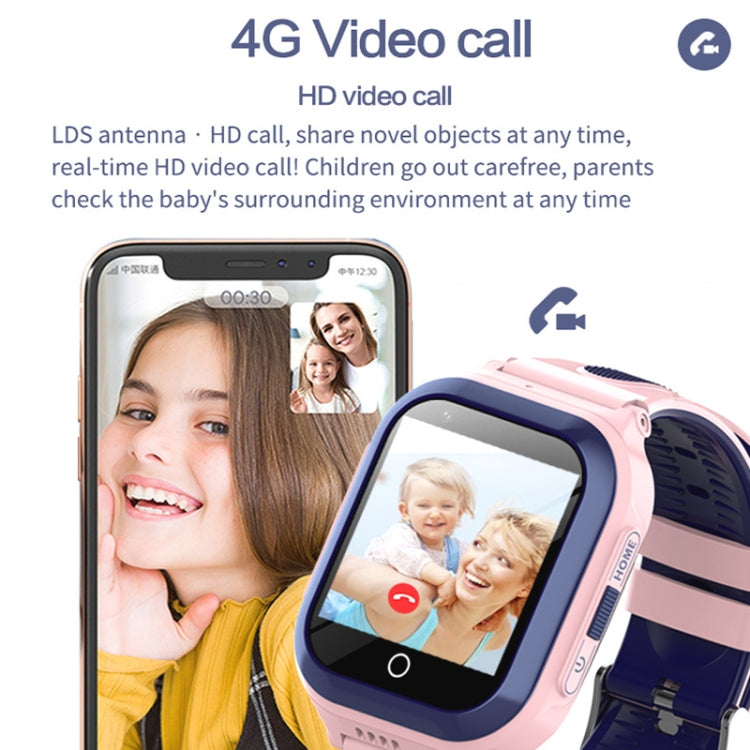 DF70 1,4 pouces 4G GPS + WIFI + LBS positionnant les enfants appelant la montre avec la fonction SOS, Pink, Blue, Black