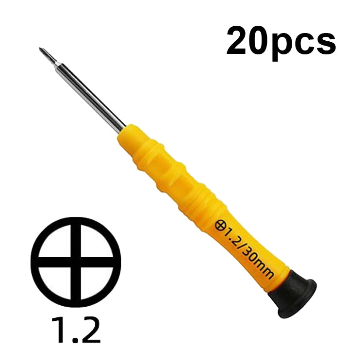 20pcs mini tournevis anti-dérapant outils de maintenance de démontage de téléphone portable