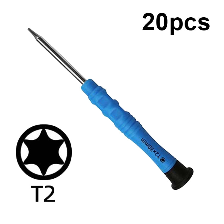 20pcs mini tournevis anti-dérapant outils de maintenance de démontage de téléphone portable