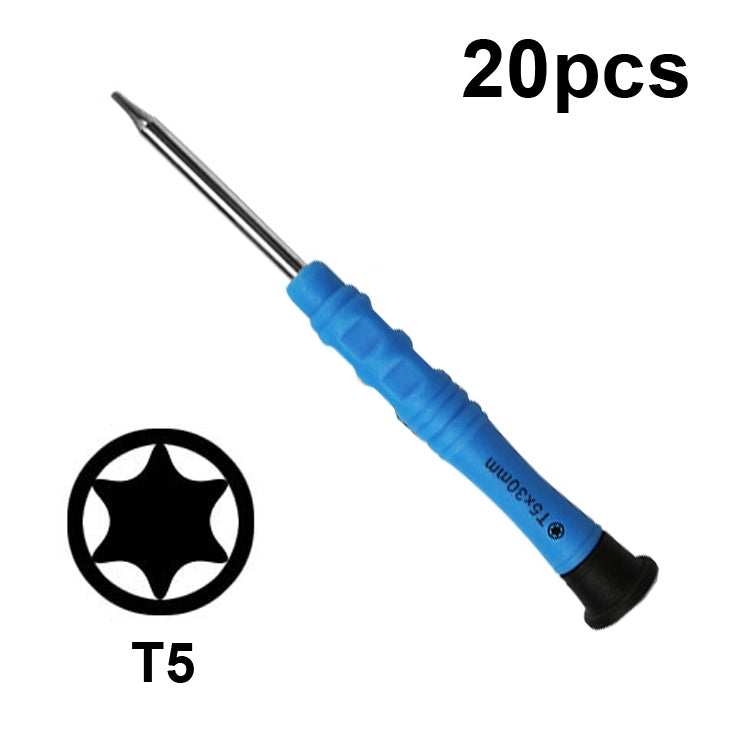20pcs mini tournevis anti-dérapant outils de maintenance de démontage de téléphone portable