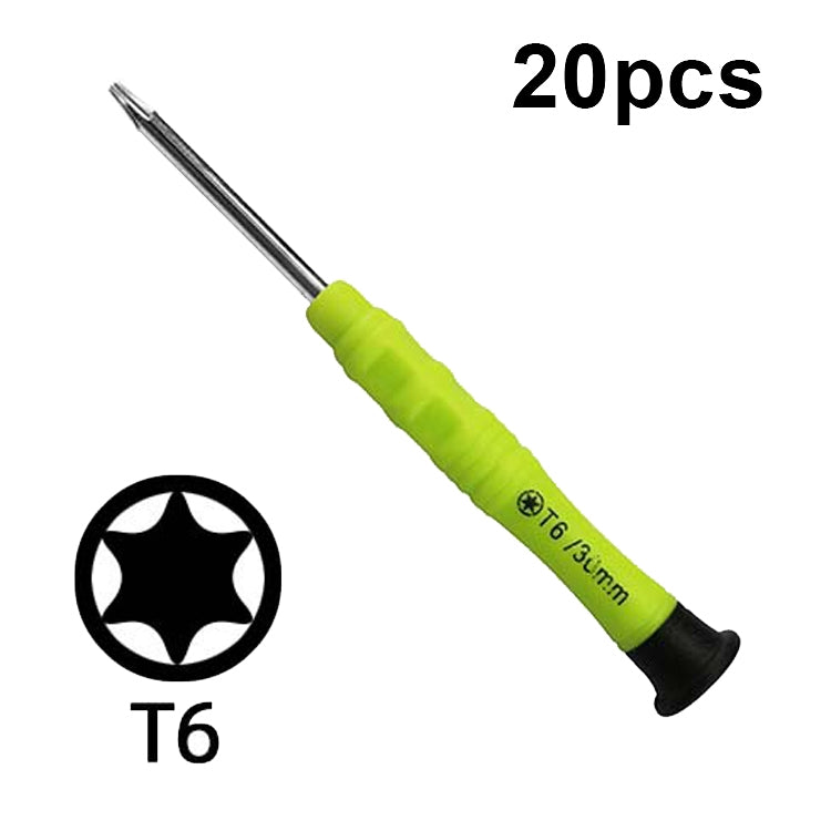 20pcs mini tournevis anti-dérapant outils de maintenance de démontage de téléphone portable