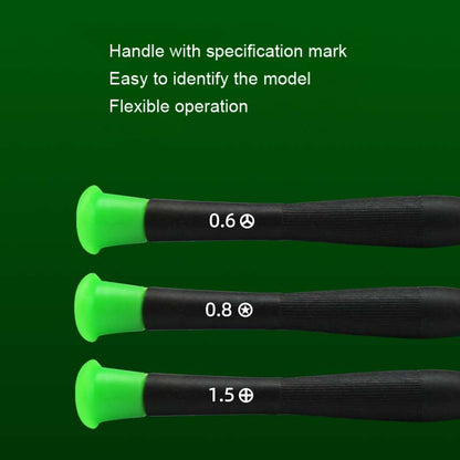 Outil de maintenance d'horloge de téléphone portable numérique de lot de vis de chapeau de couleur de 30pcs