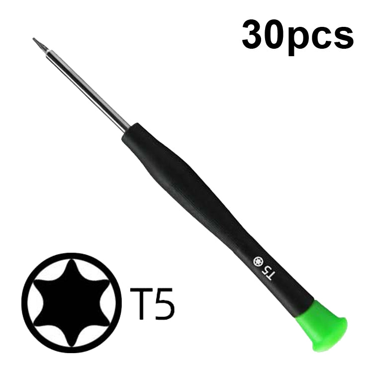 Outil de maintenance d'horloge de téléphone portable numérique de lot de vis de chapeau de couleur de 30pcs