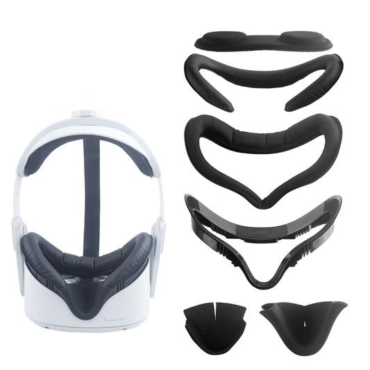 Pour casque Oculus Quest 2 VR 6 pièces/ensemble coussin de remplacement pour les yeux du visage