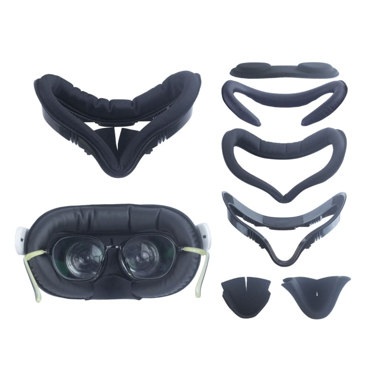 Pour casque Oculus Quest 2 VR 6 pièces/ensemble coussin de remplacement pour les yeux du visage