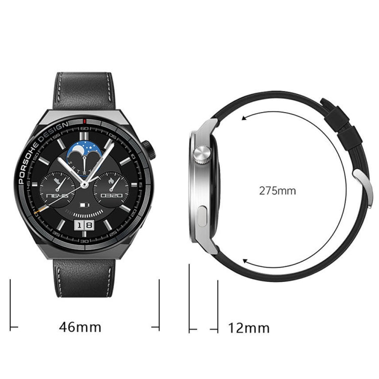 ST5 MAX 1,45 pouces enregistrement intelligent montre de sport étanche montre d'appel de diffusion vocale