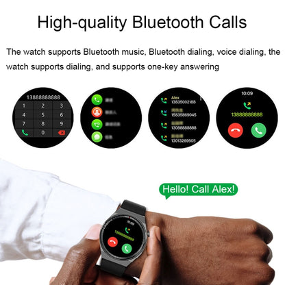 ST5 MAX 1,45 pouces enregistrement intelligent montre de sport étanche montre d'appel de diffusion vocale