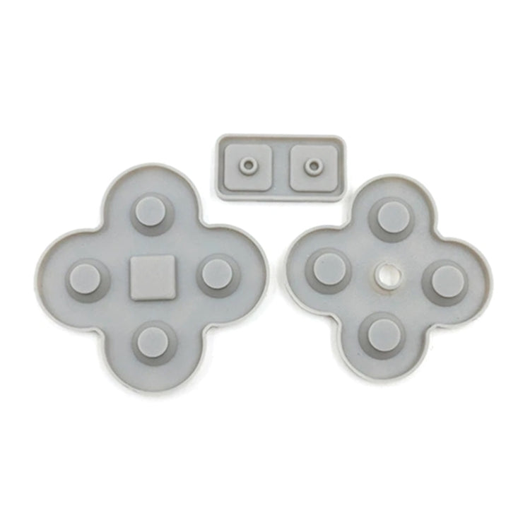 Pour le jeu NDSL NDS Lite 6 ensembles de tampons en caoutchouc conducteur en silicone souple