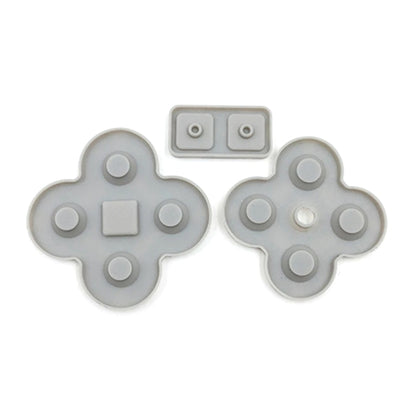 Pour le jeu NDSL NDS Lite 6 ensembles de tampons en caoutchouc conducteur en silicone souple
