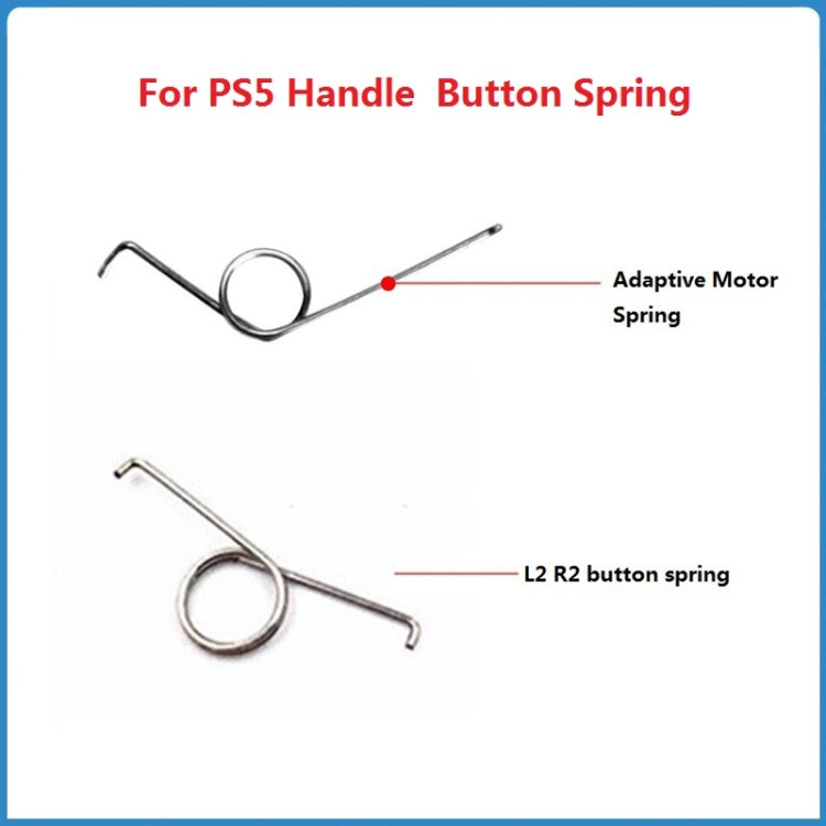 Pour les ressorts en métal de boutons de remplacement du contrôleur PS5 50pcs, spécification: