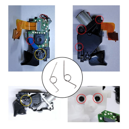 Pour les ressorts en métal de boutons de remplacement du contrôleur PS5 50pcs, spécification: