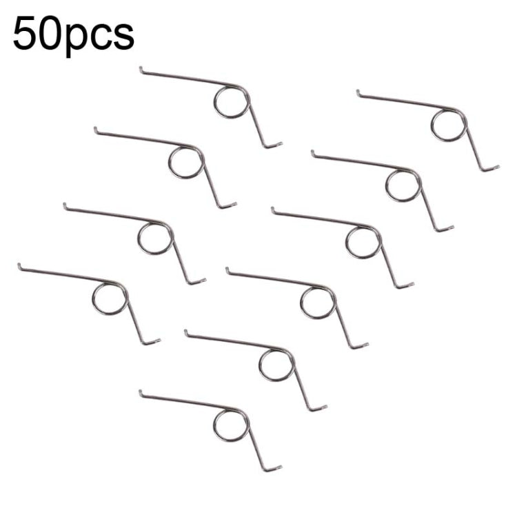 Pour les ressorts en métal de boutons de remplacement du contrôleur PS5 50pcs, spécification: