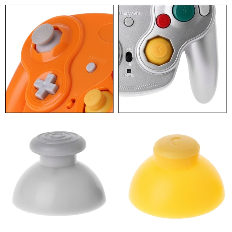 Pour Nintendo Gamecube NGC Controller 10pcs Joystick Cap Pièces de rechange