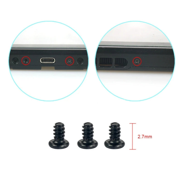 Kit de réparation de remplacement de vis pour Nintendo Switch 40 pièces/ensemble, accessoires de jeu