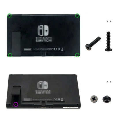Kit de réparation de remplacement de vis pour Nintendo Switch 40 pièces/ensemble, accessoires de jeu