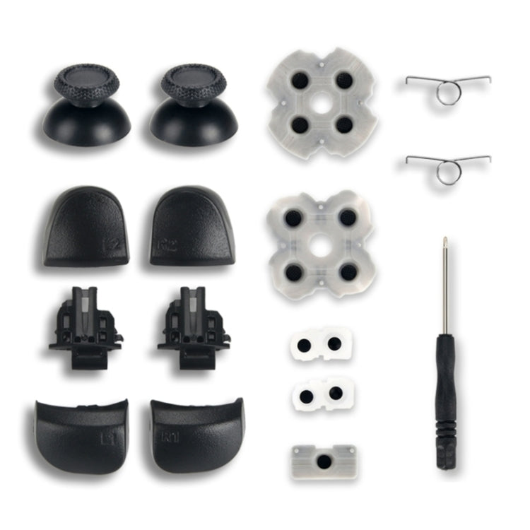 Pour contrôleur PS5 L1 R1 L2 R2 boutons de déclenchement bâton analogique caoutchouc conducteur