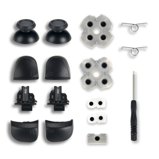 Pour contrôleur PS5 L1 R1 L2 R2 boutons de déclenchement bâton analogique caoutchouc conducteur