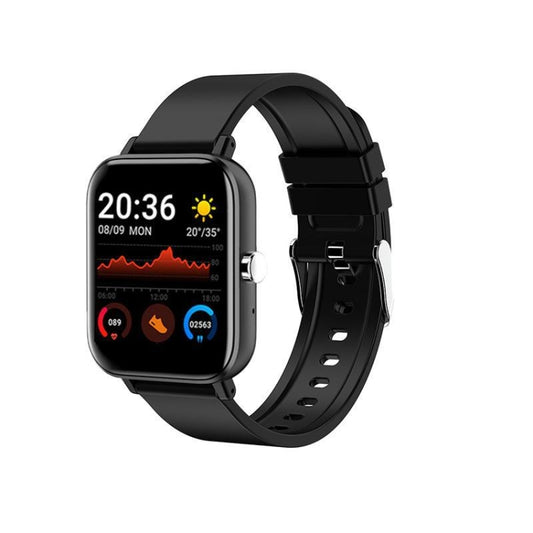 H10 1.69 pouces écran Bluetooth appel montre intelligente, prise en charge de la fréquence cardiaque/pression artérielle/surveillance du sommeil, Black, Pink, Yellow, Grey, Blue Net+Silicone, Black Net+Silicone, Pink Net+Silicone, Gold Net+Silicone