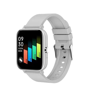 H10 1.69 pouces écran Bluetooth appel montre intelligente, prise en charge de la fréquence cardiaque/pression artérielle/surveillance du sommeil, Black, Pink, Yellow, Grey, Blue Net+Silicone, Black Net+Silicone, Pink Net+Silicone, Gold Net+Silicone    ...