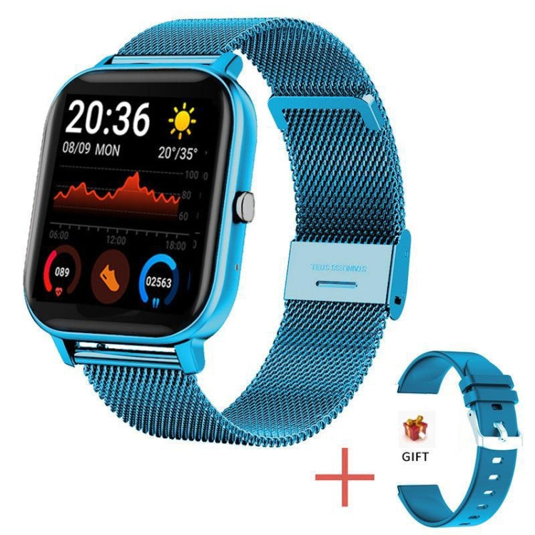 H10 1.69 pouces écran Bluetooth appel montre intelligente, prise en charge de la fréquence cardiaque/pression artérielle/surveillance du sommeil, Black, Pink, Yellow, Grey, Blue Net+Silicone, Black Net+Silicone, Pink Net+Silicone, Gold Net+Silicone    ...