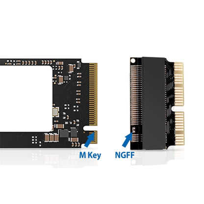 Adaptateur SSD M.2 PCIE NVME pour MacBook Air Pro Retina Mi 2013-2017