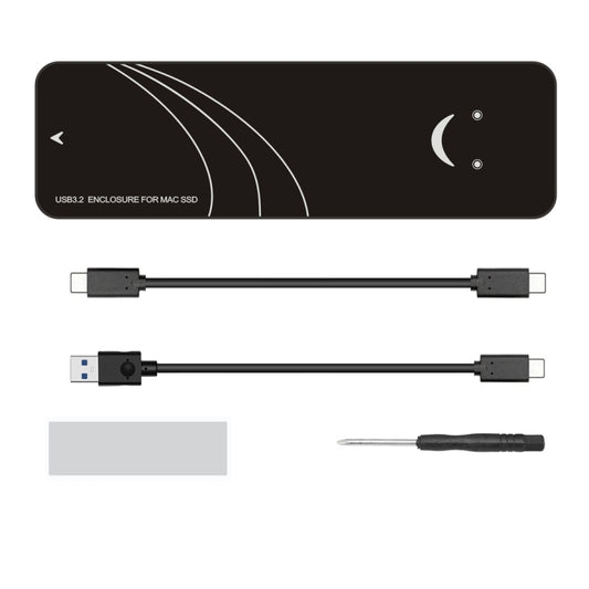 Adaptateur de boîtier SSD USB3.2 vers MAC pour disque dur Macbook Air Pro 2013-2017