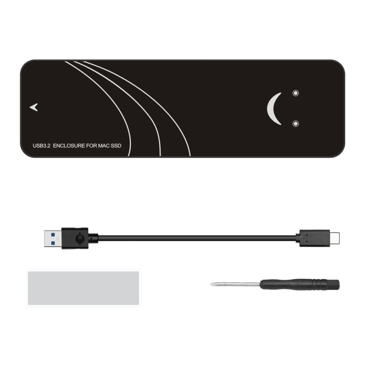 Adaptateur de boîtier SSD USB3.2 vers MAC pour disque dur Macbook Air Pro 2013-2017