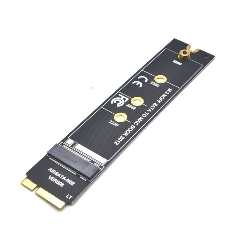 Adaptateur M.2 NGFF SATA vers MAC SSD pour MacBook Air 2012 A1465 A1466