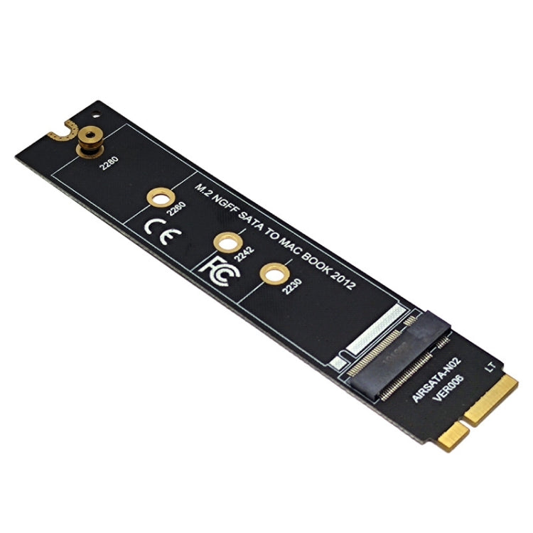 Adaptateur M.2 NGFF SATA vers MAC SSD pour MacBook Air 2012 A1465 A1466