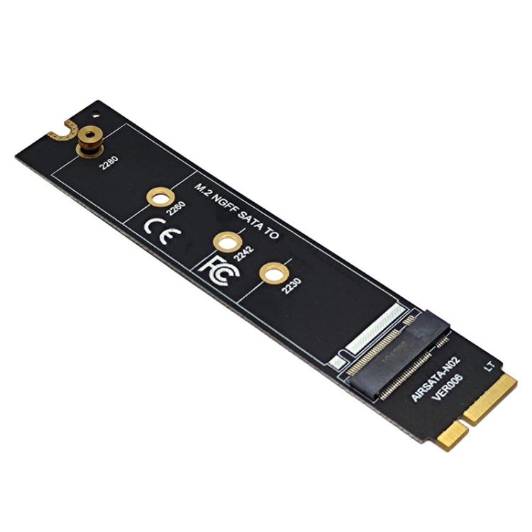Adaptateur M.2 NGFF SATA vers MAC SSD pour MacBook Air 2012 A1465 A1466