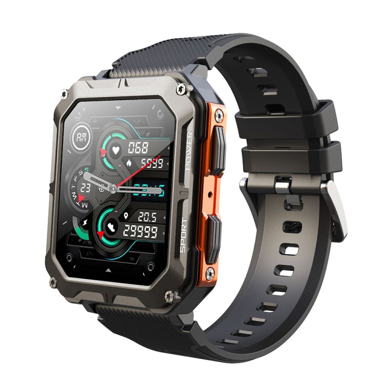1,83 pouces IP68 étanche Bluetooth appel sport montre intelligente extérieure montre multifonctionnelle à trois épreuves