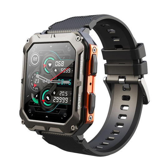 1,83 pouces IP68 étanche Bluetooth appel sport montre intelligente extérieure montre multifonctionnelle à trois épreuves