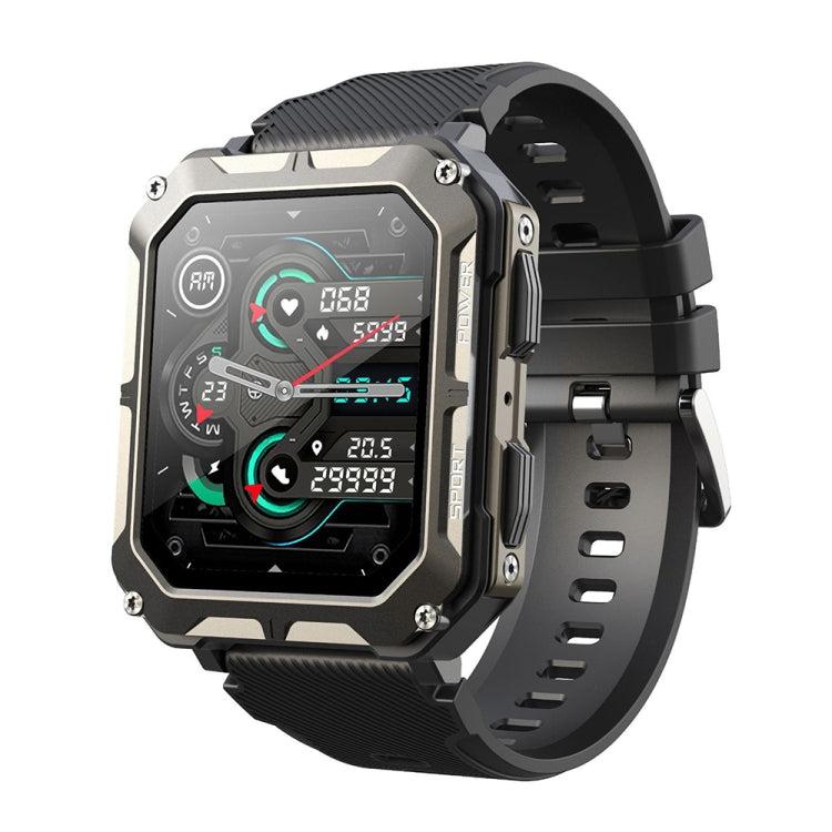 1,83 pouces IP68 étanche Bluetooth appel sport montre intelligente extérieure montre multifonctionnelle à trois épreuves