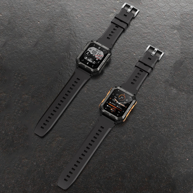 1,83 pouces IP68 étanche Bluetooth appel sport montre intelligente extérieure montre multifonctionnelle à trois épreuves