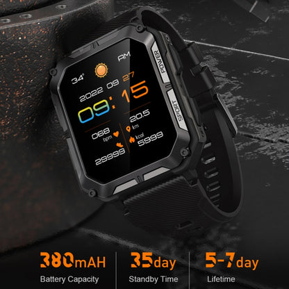 1,83 pouces IP68 étanche Bluetooth appel sport montre intelligente extérieure montre multifonctionnelle à trois épreuves