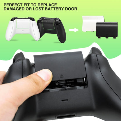 Couvercle de batterie de remplacement pour contrôleur sans fil Xbox One, 5 pièces, portes de batterie