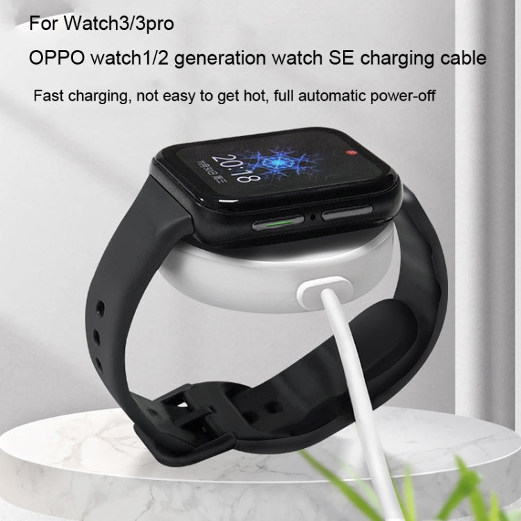 Câble de chargement du chargeur magnétique du port USB de la montre, For OPPO Watch 2, For OPPO Watch 3 Pro