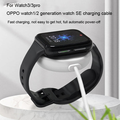 Câble de chargement du chargeur magnétique du port USB de la montre, For OPPO Watch 2, For OPPO Watch 3 Pro