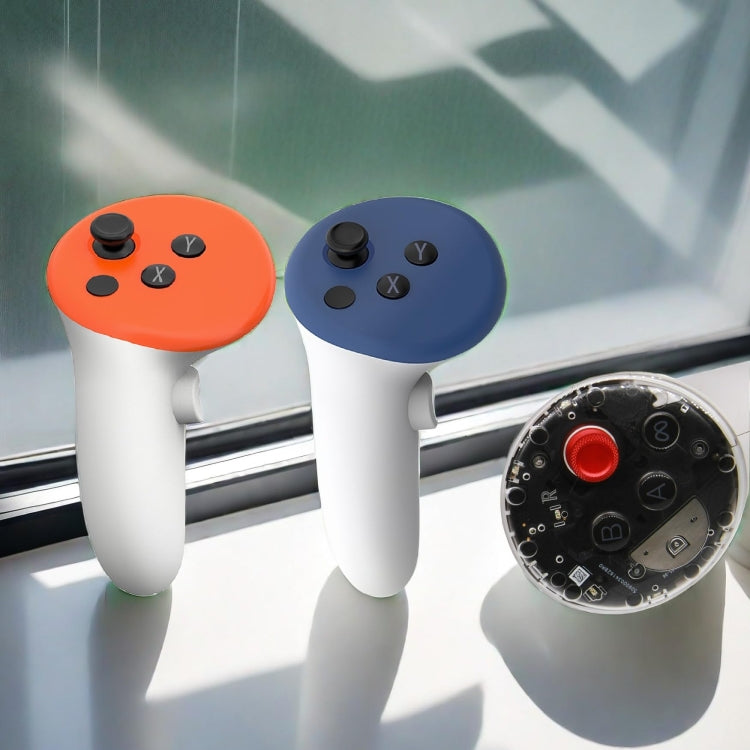 Pièces de rechange pour boîtier de protection rond pour disque de contrôleur Meta Quest 3